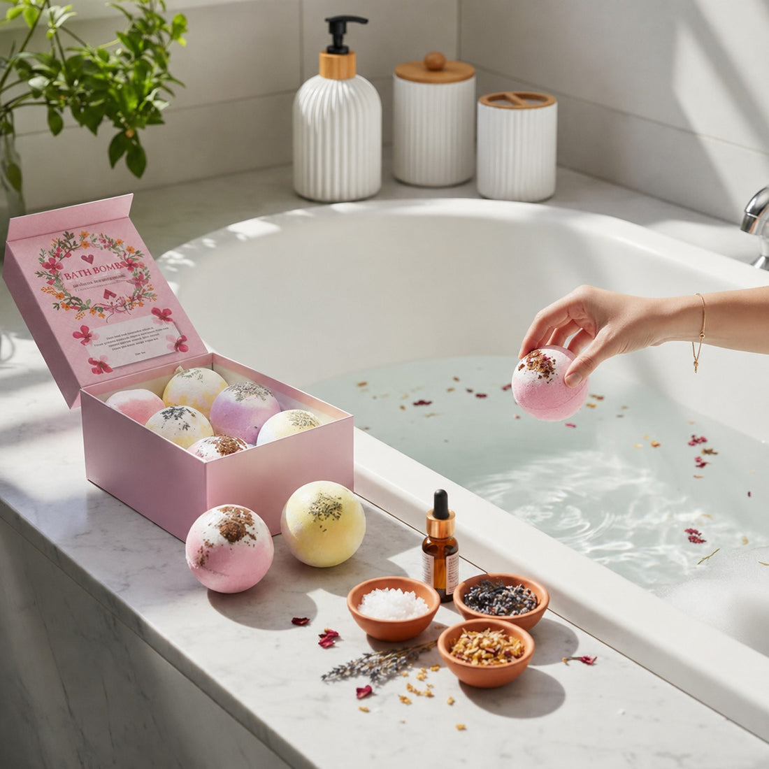 The Oasis Bloom™ Bath Bomb Collection
