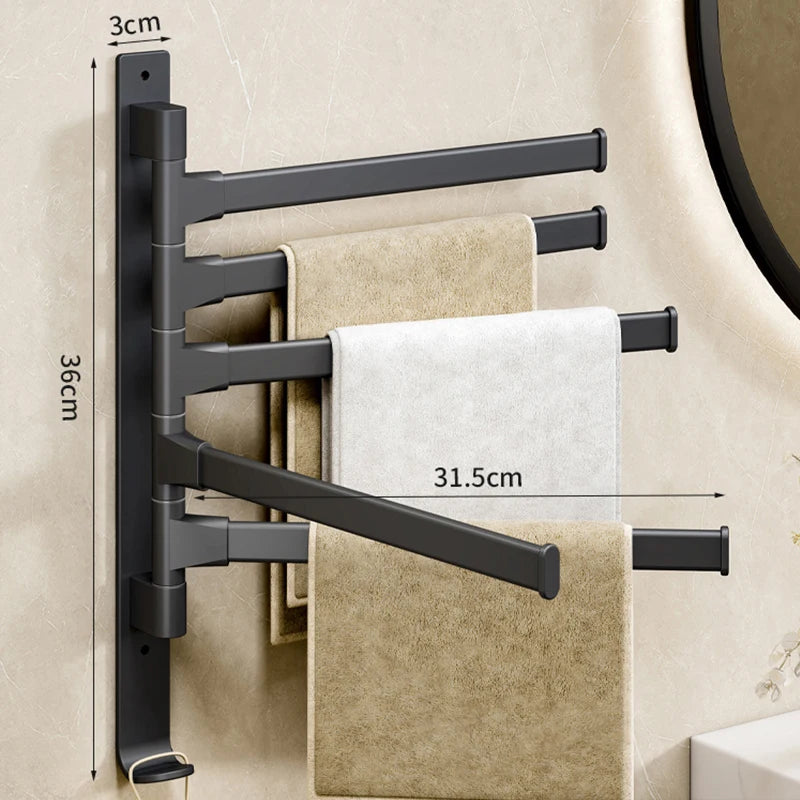 PivotGlide™ Rotating Towel Bar