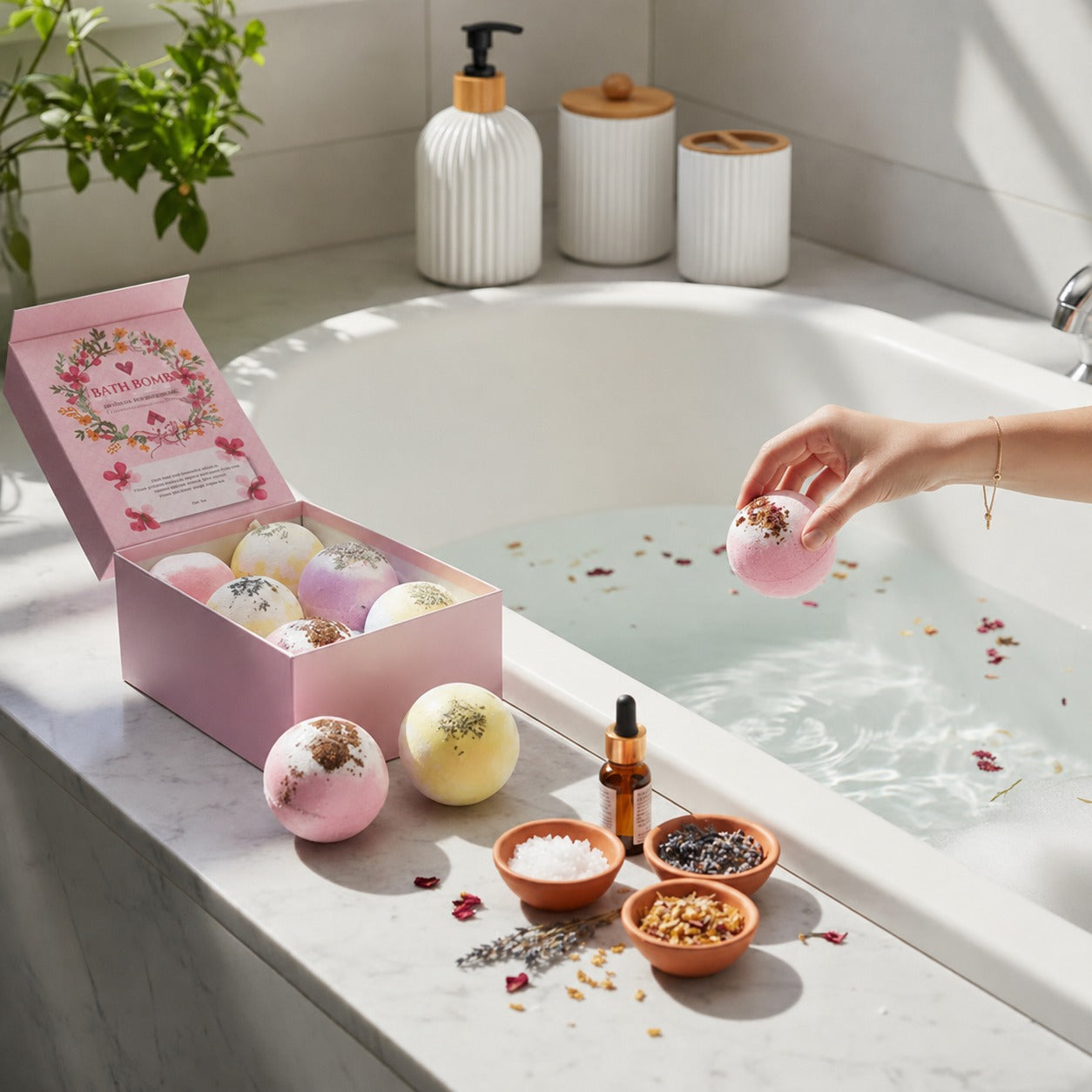 The Oasis Bloom™ Bath Bomb Collection