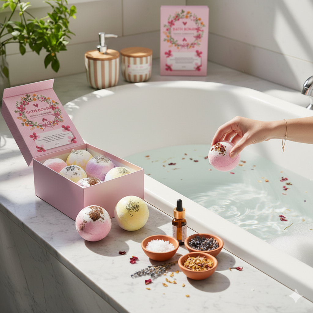 The Oasis Bloom™ Bath Bomb Collection
