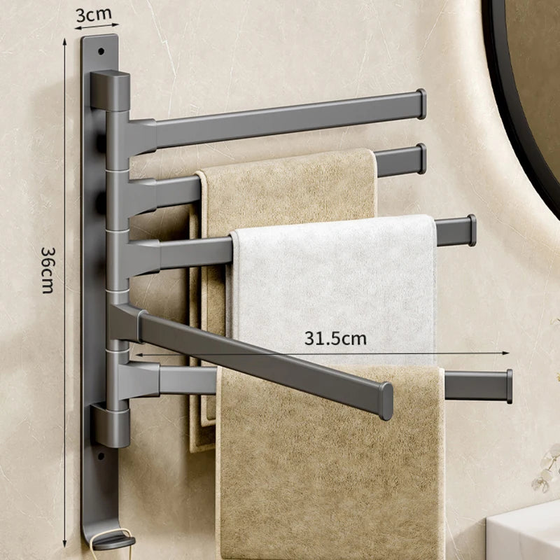PivotGlide™ Rotating Towel Bar